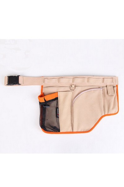 WATBG001   black/khaki bum bags useful multi-functional bags men women' s bags restaurant servants working special bags supplier company  45 degree